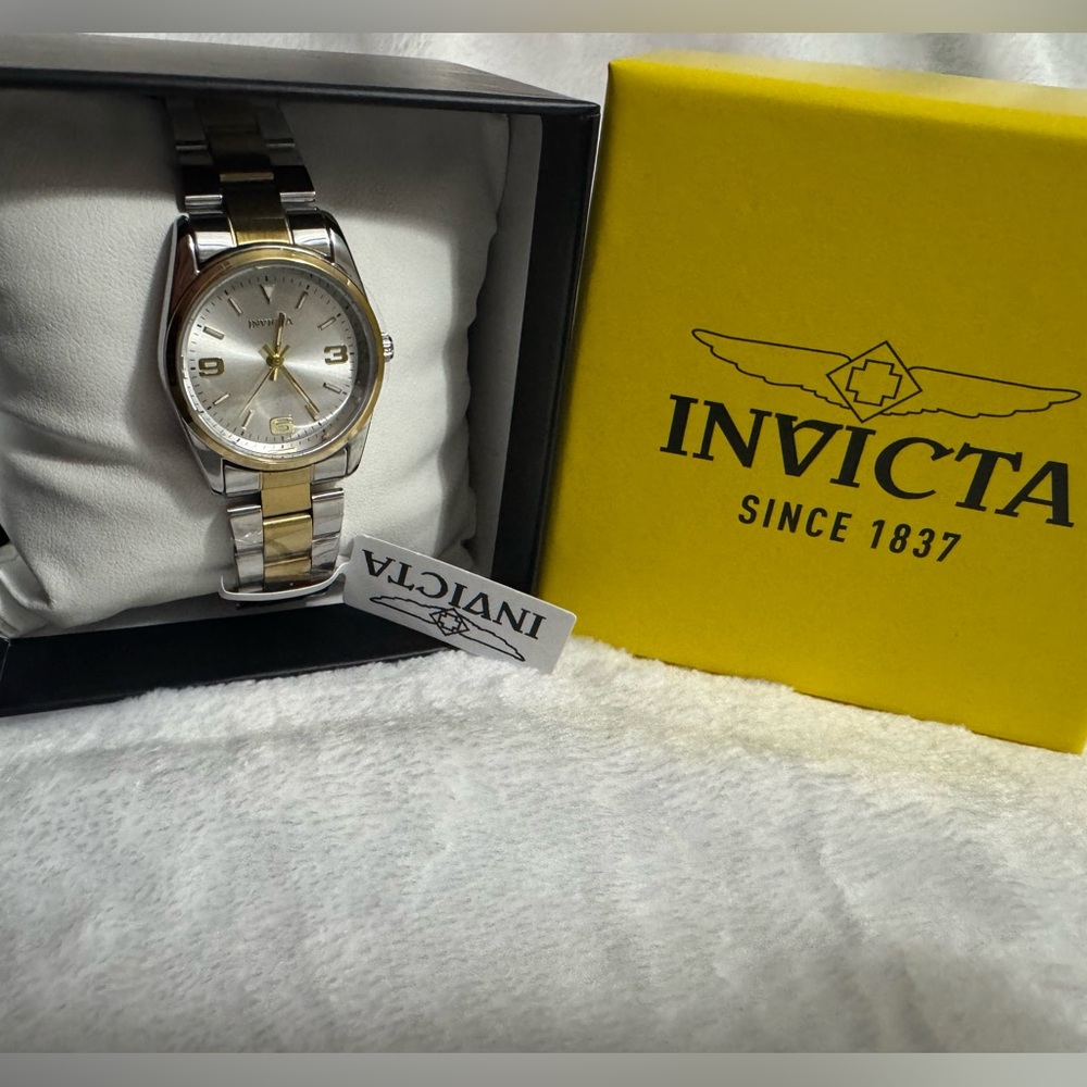 Invicta Celestial Maya Women's Watch 28mm Gold and Steel Tone (69183)